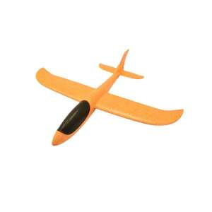 Vitorlázórepülő, táskában, KeepHome, polisztirolból, hossza 47 cm, narancs