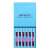 KEVIN & COCO 12 Color Lipgloss Set, 12 shades of lip gloss in a blue box