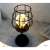 Close up of Flippy wine glass shaped LED table lamp with warm white light