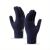Férfi kesztyű, KeepHome, H modell, érintőképernyő funkció, kötött akril anyag, rugalmas mandzsetta, bársony belső, univerzális méret, sötétkék 107748065