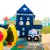 Set de mașini din lemn City Blocks + 115 covorașe educaționale pentru cărămidă 107750336