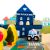 Set de mașini din lemn City Blocks + 115 covorașe educaționale pentru cărămidă 107750336
