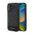 GUESS 4G Stripe iPhone 16 Plus Tok - Fekete Designer Telefontok