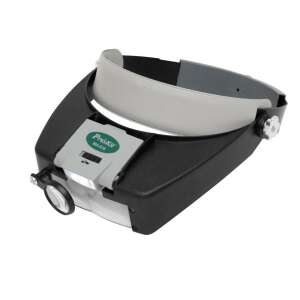 Preskit MA-016 Kopfbandlupe mit LED-Licht - SMA