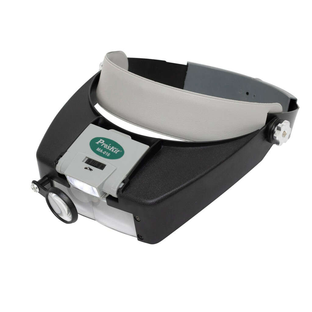 Home MA-016 világítós nagyító fejpánttal, alaplencse, lehajtható...