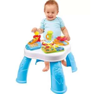 Многофункционална маса за дейности ZiziToy, бебе играе с масата - Игра