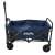 Pepita folding wagon with adjustable handle, dark blue, 3/4 view