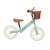Bicicletă de echilibru Pepita cu coș și claxon, verde