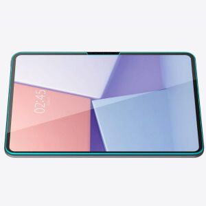 Spigen GlasTr EZ Fit iPad Pro 11 (2024) Displayschutzfolie angebracht - Spigen