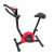 Pepita red and black stationary exercise bike with display and calorie counter