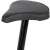 Pepita stationary exercise bike black seat
