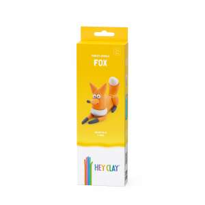 Hey Clay air-drying modeling clay set, Fox, 3 pieces - Hey Clay Modeling Clay