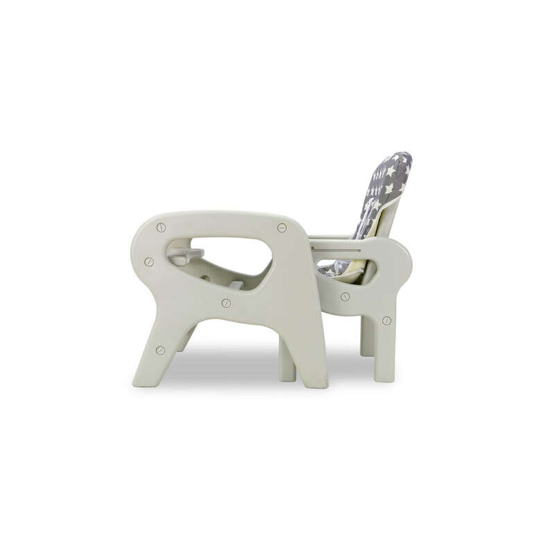 Asalvo átalakítható 2 in 1 etetőszék - Stars Grey