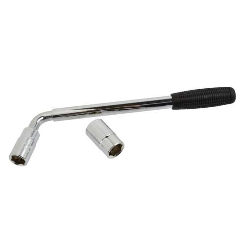 Cheie pentru roti extensibila tip L, Geko, 17x19mm, 21x23mm