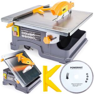 Powermat PM-PDG-1800 Csempevágó kollázs tartozékokkal - Powermat