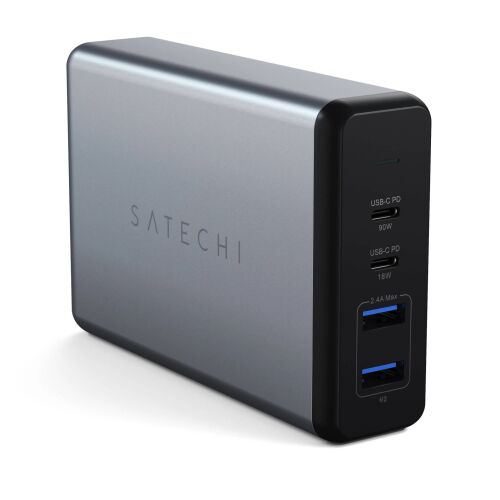 Akkuladegerät Satechi 2 x USB-A 2 x USB-C 3 A (ST-TC108WM) 140127002