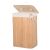 Bambusz Szennyestartó - 72L bamboo laundry basket with open lid