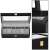 Watch Box 31.5x11x8 cm black organizer with 6 compartments 107821194