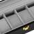 Watch Box 31.5x11x8 cm black organizer with 6 compartments 107821194