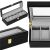 Watch Box 31.5x11x8 cm black organizer with 6 compartments 107821194