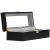 Watch Box 31.5x11x8 cm black organizer with 6 compartments 107821194