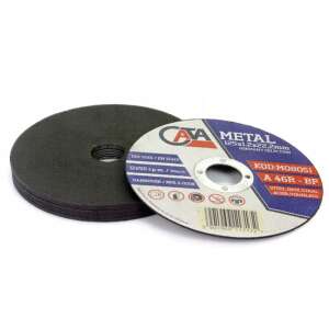 10 db-os CATA 125mm-es fém vágókorong csomag, 1,0 mm vastagság, 22,2 mm furat, acél és rozsdamentes acélhoz - Cata