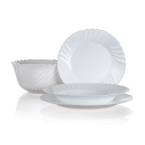 Bormioli Rocco Ebro 19 részes Opál Üveg Étkészlet - Luminarc