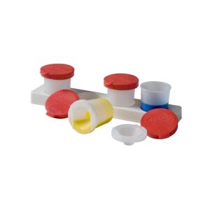 Festéktartó Edények Kifolyásgátlóval – 4 x 320 ml 127472249 - Creall