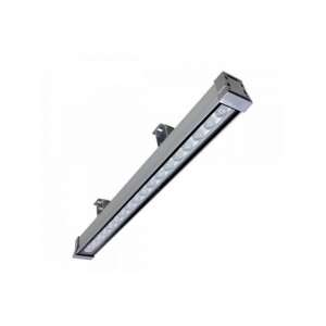 LED fényvető , ipari , lineáris , falmosó , 18 Watt , természetes fehér , 5000K , szürke , IP67 107836345 - Elmark