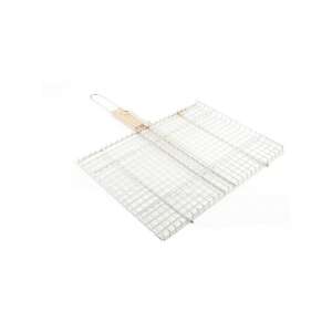 Zárható Grillrács - Krómozott Vas - 32,5x23 cm