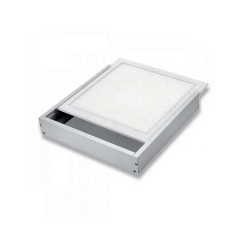 Led panel , beépítő keret , magasított , szerelhető , 600x600x65 mm , fehér , Elmark 107836554