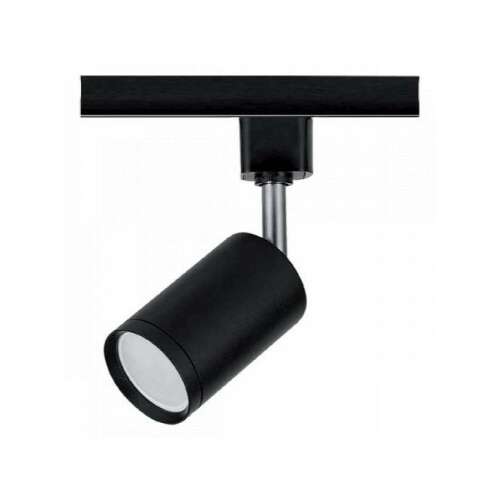 Sínes LED lámpa , track light , 1 fázisú , 2 pólusú , GU10 foglalat , fém , fekete , Elmark , TL2032 107836583