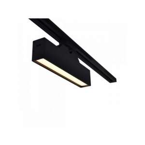 Sínes LED lámpa , track light , lineáris , 1 fázisú , 2 pólusú , 12 Watt , 28 cm , CCT , fekete , Elmark , K30 107836604 - Elmark