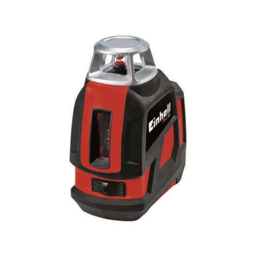 Einhell TE-LL 360 Kreuzlinienlaser, rot und schwarz, Vorderansicht