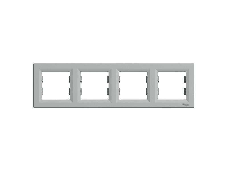 Schneider EPH5800461 ASFORA cadru pătrat orizontal din aluminiu