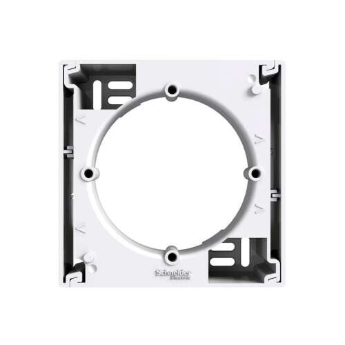 Cadru modular unic Asfora alb Schneider Electric, EPH6100121