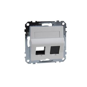 Schneider MTN4568-0325 MERTEN System-M für Keystone-Einsätze/beschriftbar/aktiv weiß antibakteriell... 129293891 - Schneider