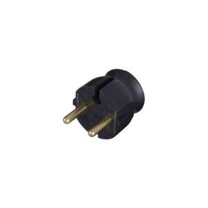 Legrand 054366 ştecăr negru 2P+F din plastic cu montare laterală - Prize