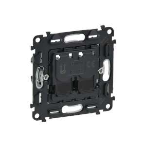 Priză Legrand Valena InMatic 2xRJ45 Cat. 5e UTP, neagră - Capace prize