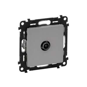 Priză TV din aluminiu Legrand Valena Life 753351 cu punct stea 15 dB - Capace prize