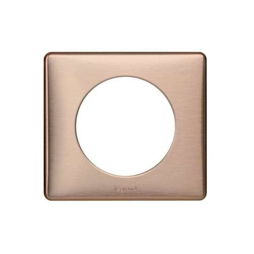 Cadru pentru întrerupător Legrand Céliane, 1 post, culoare șampanie