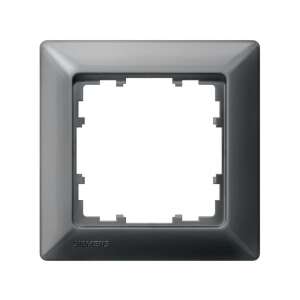 Cadru pentru întrerupător Siemens DELTA LINE antracit 1-gang - Rame pentru întrerupătoare