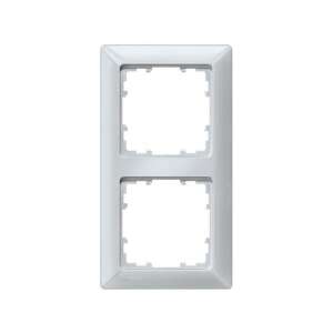 Siemens DELTA LINE Aluminium 2-fach Rahmen - Rahmen für Schalter
