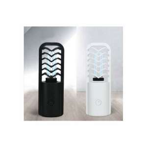 Lampă UV-C mini Zinas ZN-UVLM07 albă și neagră cu generator de ozon - Lămpi dezinfectante