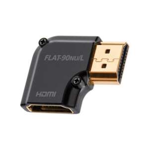 AudioQuest HDM90NUL HDMI Type A - Type A 90 fokos adapter, aranyozott csatlakozókkal - Audioquest