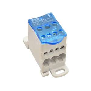 Tracon FLSO16 3×16(16)mm2 / 4×10(6)mm2/ 1000VAC/DC/ 80A nyitható fedéllel fővezetéki leágazó sor - Sorkapocs