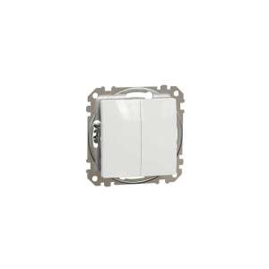 Schneider Sedna SDD111108 weißer Doppelschalter - Schneider Schalter