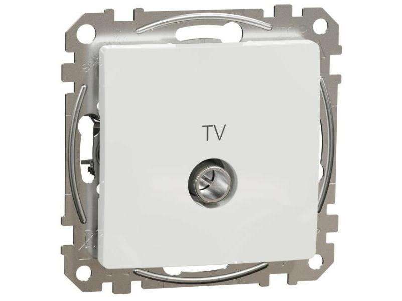 Schneider SDD111471 Sedna 4 dB alb SDD Capac de capăt pentru priză TV