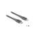 Delock 86631 1m USB-C auf Lightning Kabel, grau, MFi zertifiziert, für iPhone, iPad, iPod