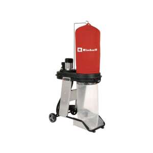Einhell TE-VE 550/1 A Staubabsaugung, Industrie-Staubsauger für die Holzbearbeitung, mit großem Staubbeutel und Rädern - Einhell